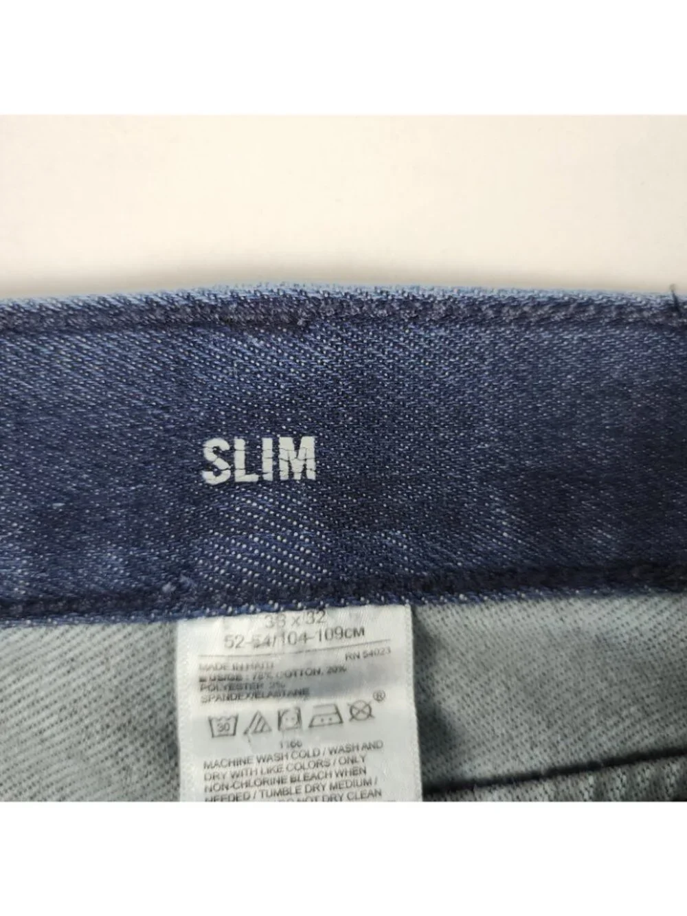 Banana Republic Jeans Mens 38x31 Blue The Traveler Slim Fit Denim
